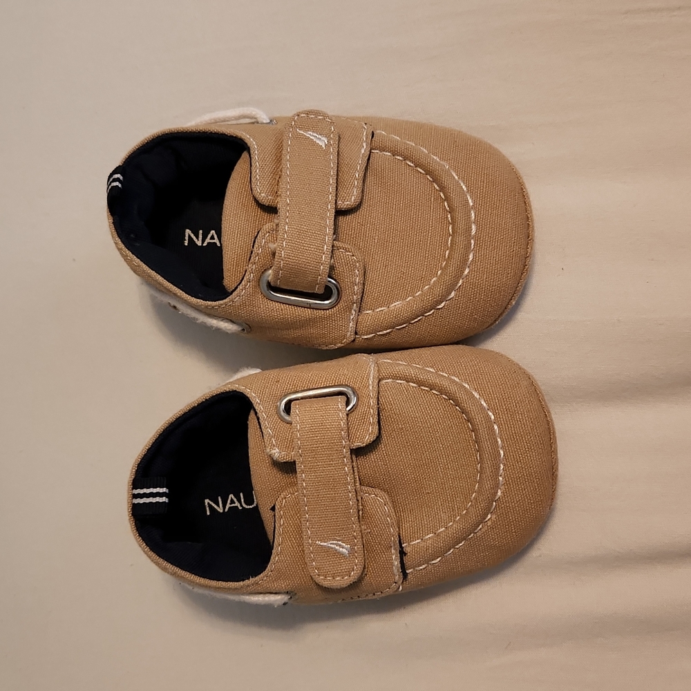 Nautica Tan Infant Shoes Size 3